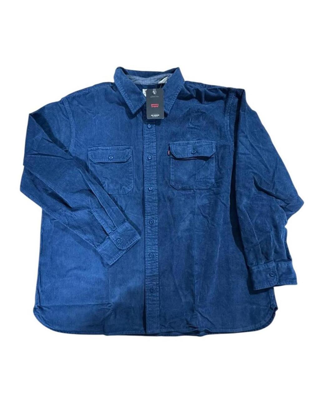 Levi's Men's Corduroy Button-Up Shirt - Size 2XL